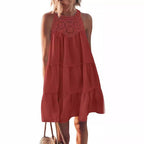 Damen Sommerliches Maxikleid R&B
