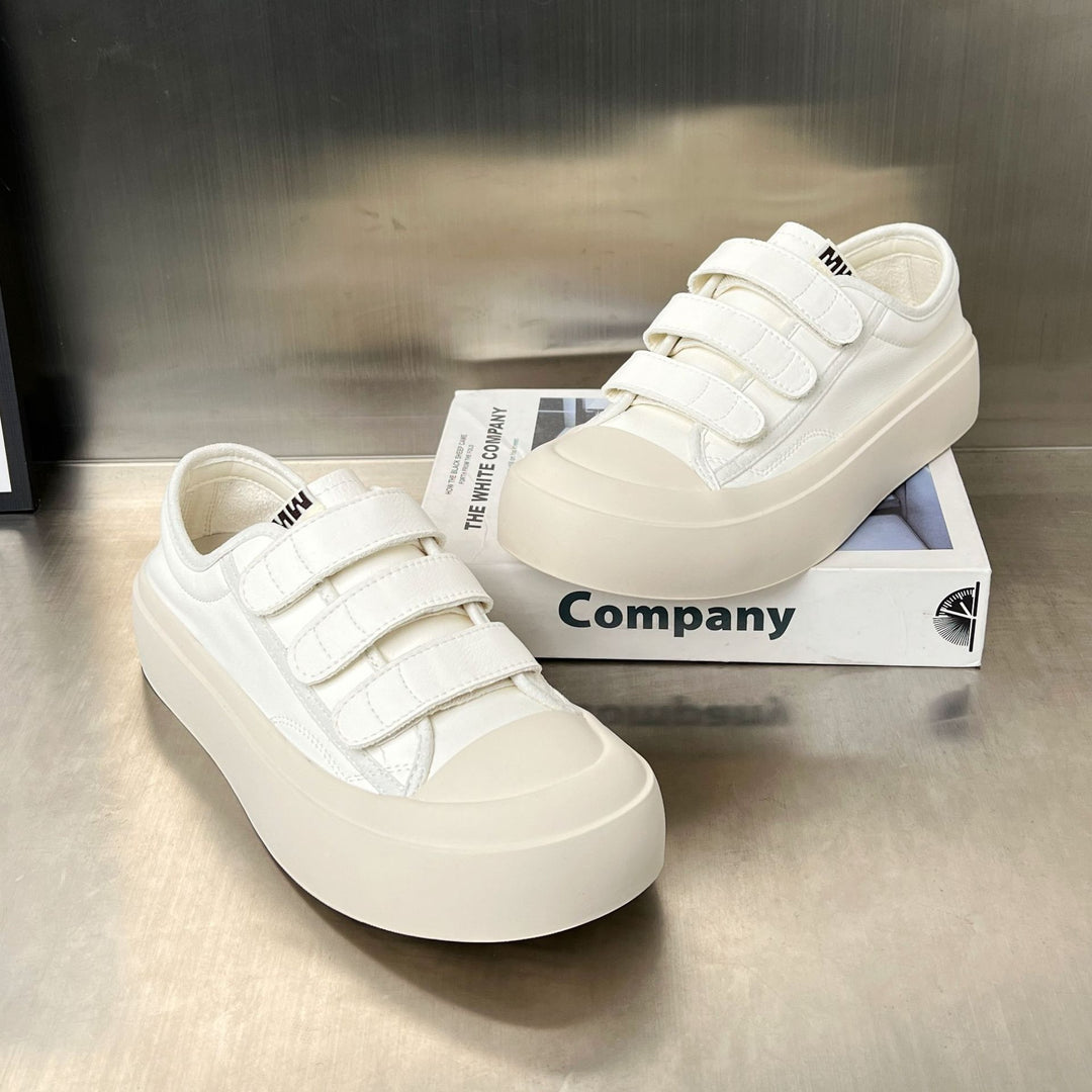Damen Plateau-Sneaker mit verstellbarem Klettverschluss und innovativer Sohlenkonstruktion R&B
