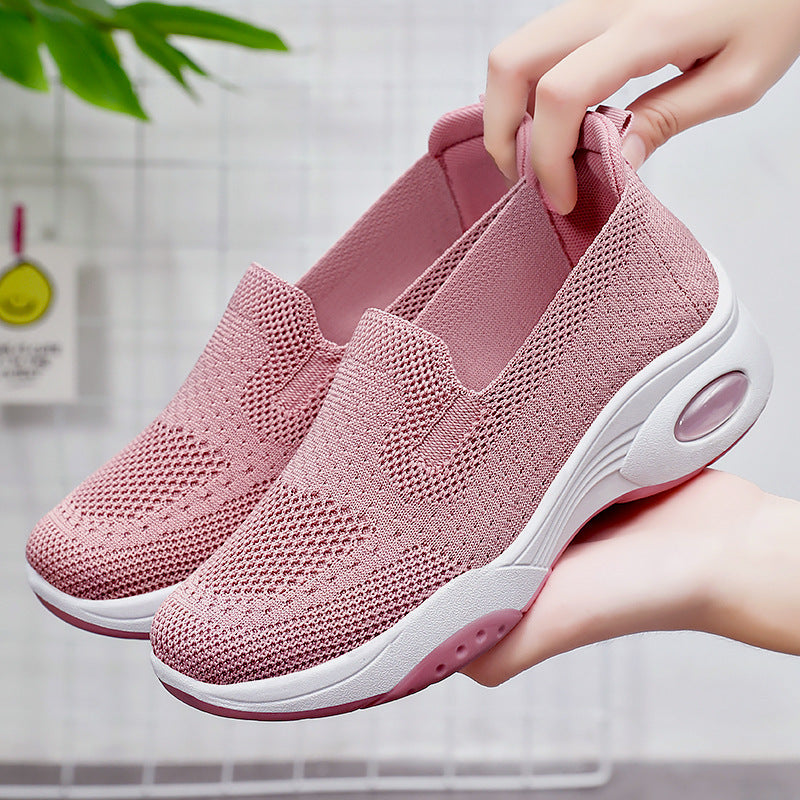Damen Bequeme und atmungsaktive Slip-On Laufschuhe R&B