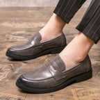 Damen Mokassins mit eleganter Lederoberfläche und rutschfester Sohle R&B