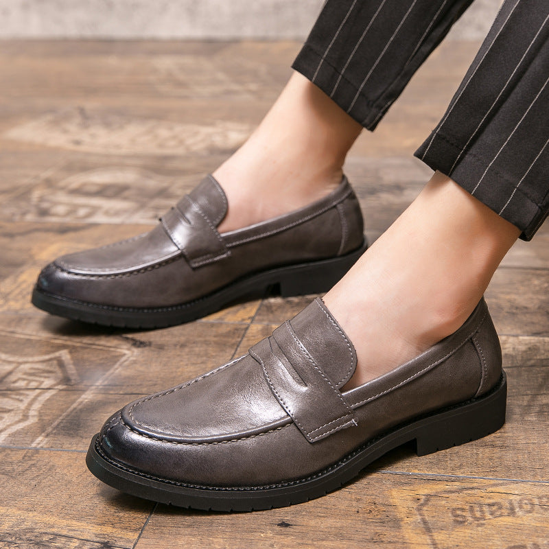 Damen Mokassins mit eleganter Lederoberfläche und rutschfester Sohle R&B