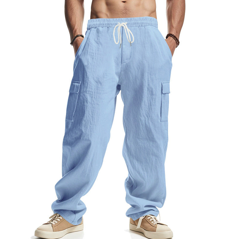 Herren Cargo-Hosen mit praktischen Seitentaschen und lässiger Passform R&B