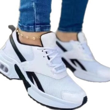 Damen Sportliche Lauf-Sneaker mit atmungsaktivem Mesh und rutschfester Sohle R&B