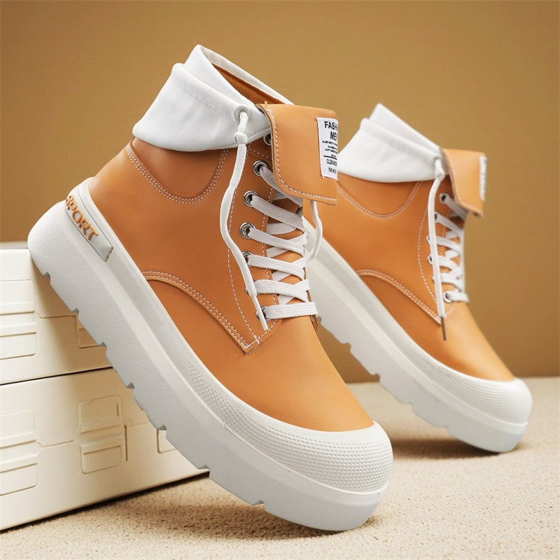 Damen Sportliche Schneestiefel mit hohem Kragen und rutschfester Sohle