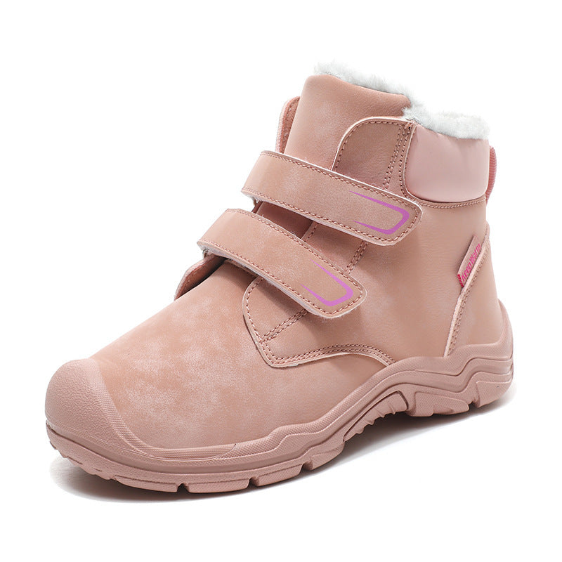 Damen Winter-Wanderschuhe mit isolierendem Futter und praktischen Klettverschlüssen