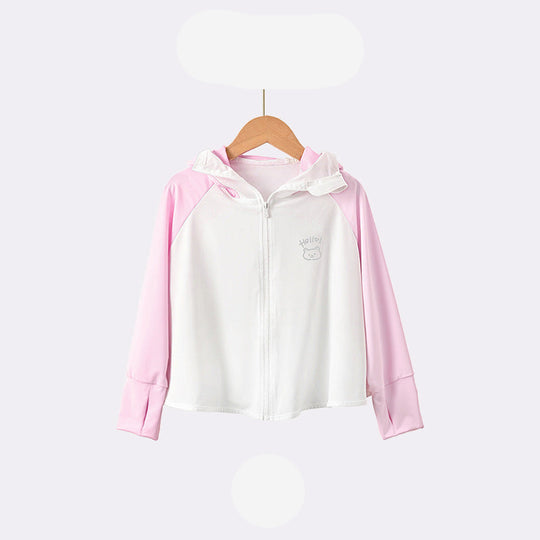 Kinder UV-Schutzjacke mit Kapuze und atmungsaktiven Eigenschaften R&B