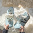 Damen Sneakers mit verspieltem Design und dekorativen Schleifen R&B