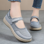 Damen Atmungsaktive Freizeitschuhe mit praktischem Klettverschluss R&B