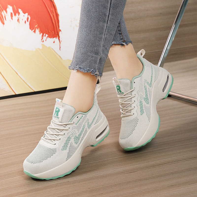 Damen Sportliche Air-Sneaker mit atmungsaktiver Oberseite und dämpfender Sohle