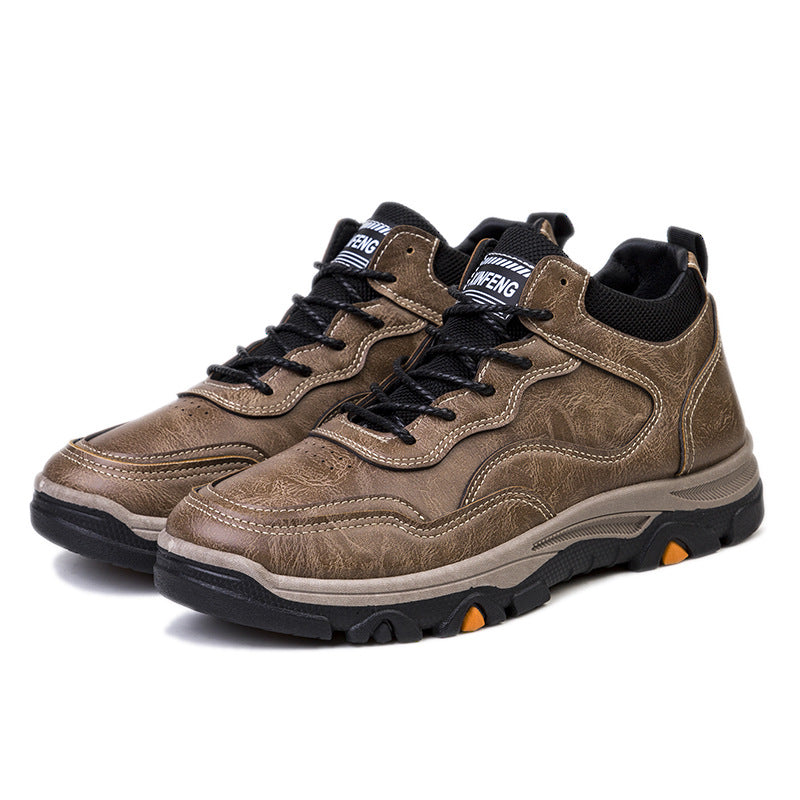 Herren Robuste Wander-Sneaker mit Stützfunktion und rutschfester Sohle R&B