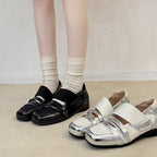 Damen modische Slipper mit innovativem Riemendesign und luxuriösem Obermaterial R&B