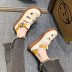 Damen Fußfreundliche Sandalen mit modischem Riemchen-Design