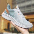 Damen Sportliche Laufschuhe mit atmungsaktivem Mesh-Obermaterial und flexiblem Sohlenprofil