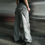 Damen Modische Cargo-Hose mit elastischem Bund und praktischen Taschen R&B