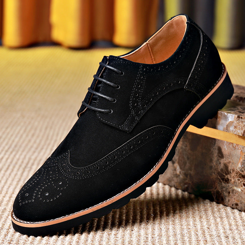 Herren Elegante und modische Brogueschuhe mit weichem Obermaterial R&B