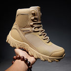 Herren strapazierfähige High-Top Outdoor-Schuhe mit rutschfester Sohle R&B