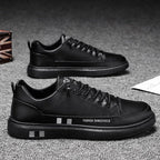 Herren Sneakers von hochwertigem Leder mit modischen Akzenten R&B
