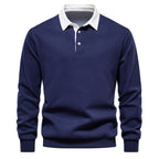 Herren Poloshirt mit kontrastierendem Kragen