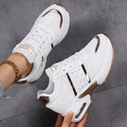 Damen Sportliche Sneakers mit atmungsaktivem Obermaterial und dämpfendem Fußbett