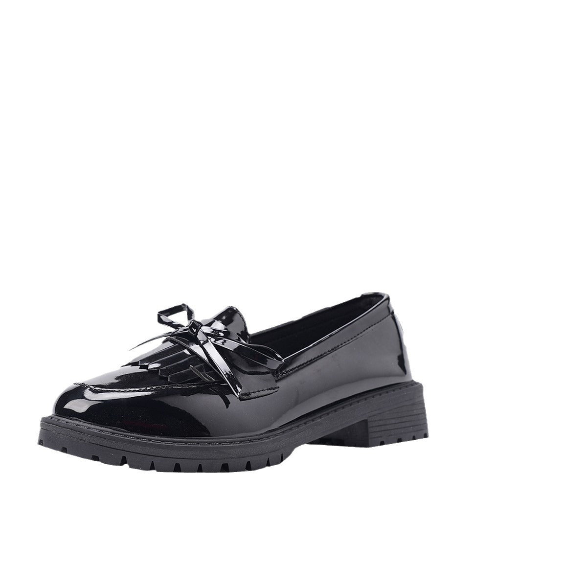 Damen Mokassins mit fransigen Details und rutschfester Profilsohle R&B