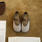 Damen Bequeme und stilvolle Clogs mit modischem Riemen und hochwertiger Oberflächenstruktur R&B