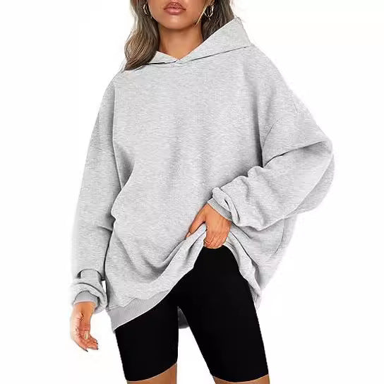Damen oversized Kapuzenpullover R&B