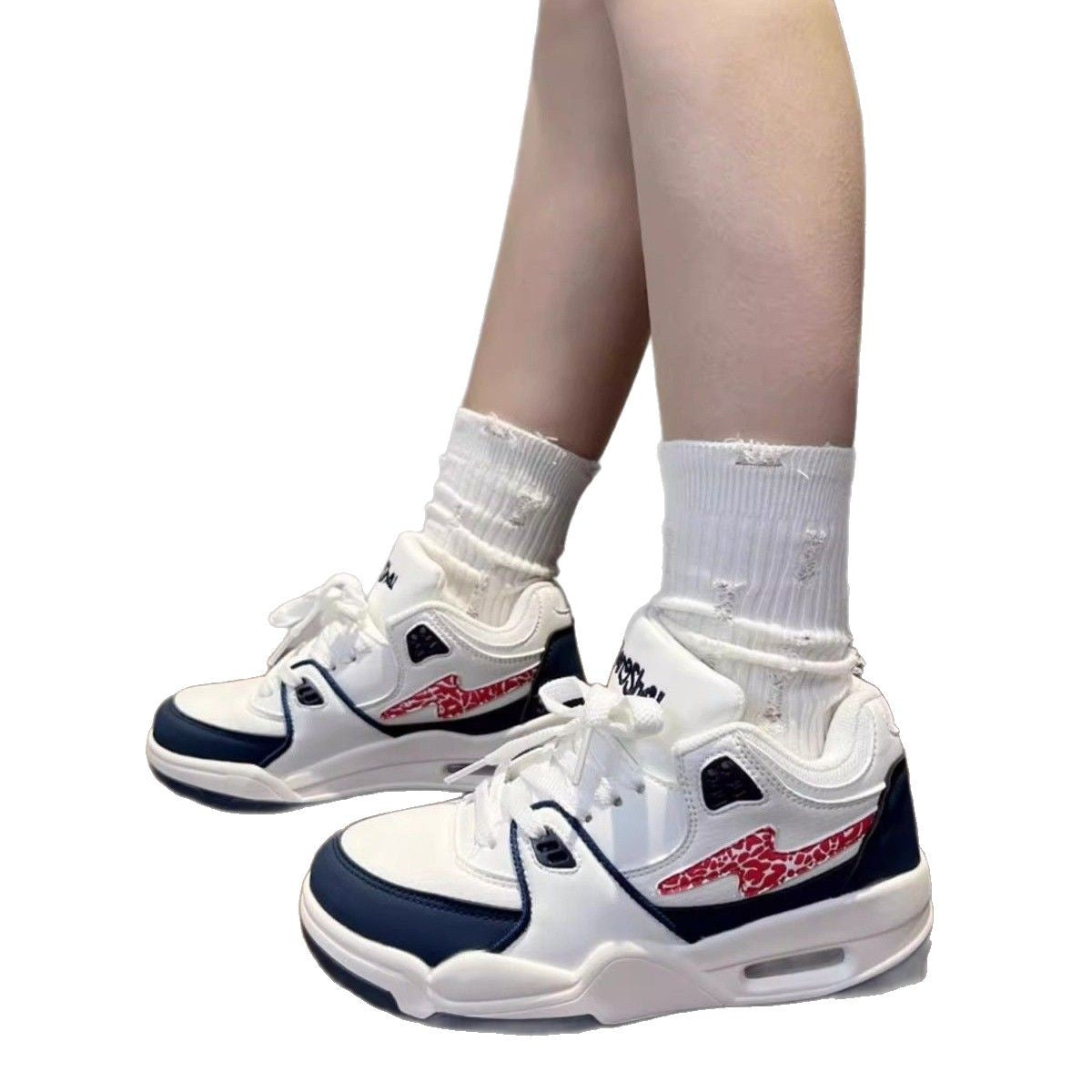 Damen Sportliche Sneakers mit atmungsaktivem Obermaterial und dämpfenden Eigenschaften