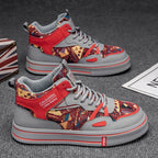 Damen Sportliche High-Top Sneakers mit atmungsaktivem Obermaterial und dämpfender Sohle R&B