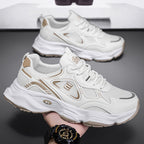 Damen athletische Freizeitschuhe mit dicker Sohle und optimaler Dämpfung
