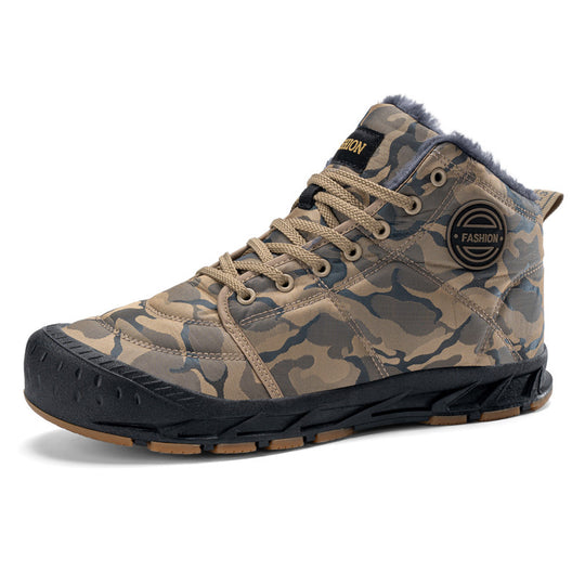 Damen Modische Winterstiefel mit warmem Innenfutter und rutschfester Sohle R&B