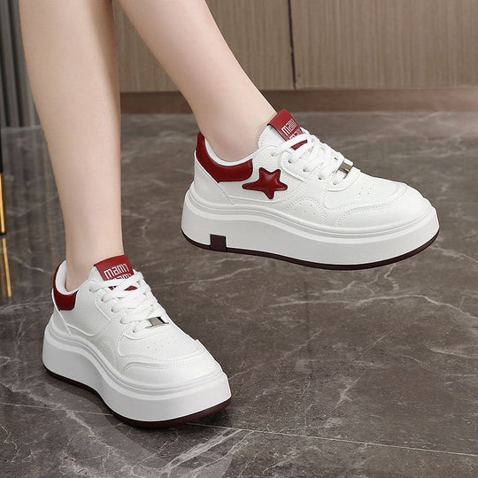 Damen Plattform Sneakers mit modischem Design und komfortabler Dämpfung R&B
