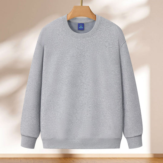 Damen lässiges Sweatshirt mit breiten Schultern und weichem Innenfutter R&B