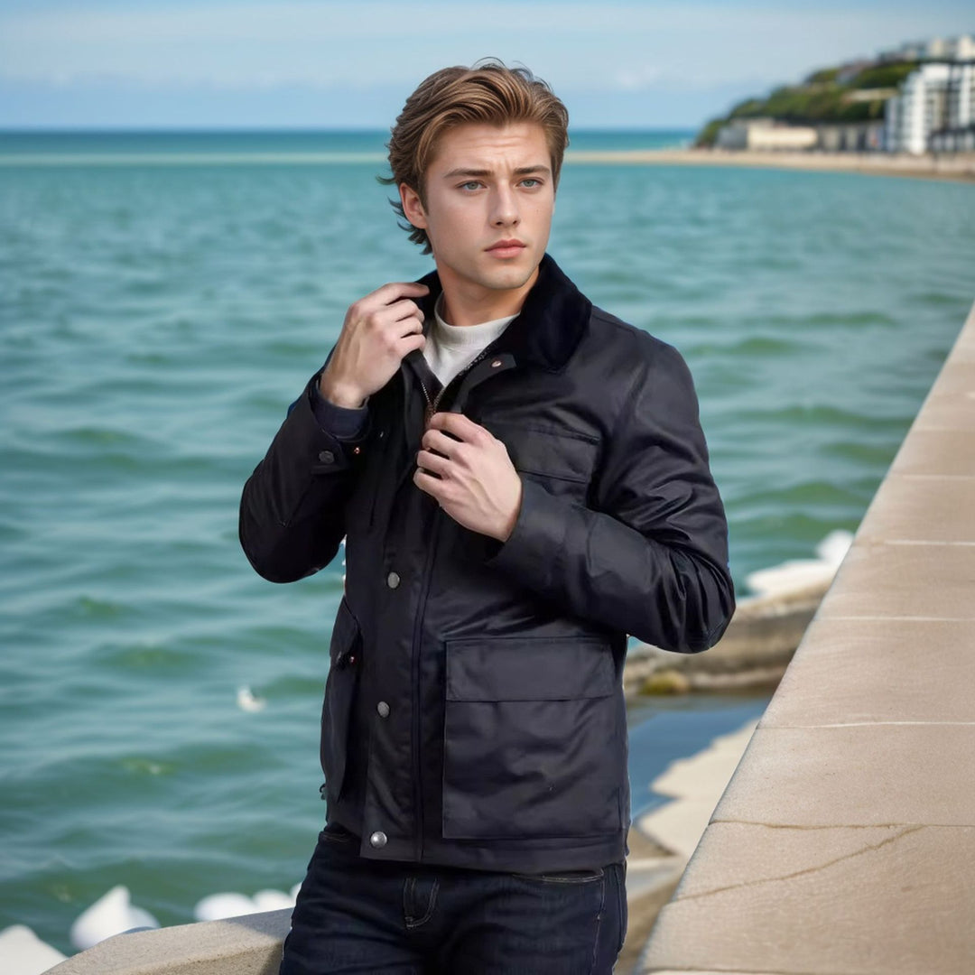 Herren robuste Outdoor-Jacke R&B