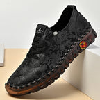 Damen Bequeme und modische Sneaker mit Blumenmuster R&B