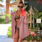 Damen lässiger Oversized-Blazer mit modernen Schnitt und eleganten Details R&B
