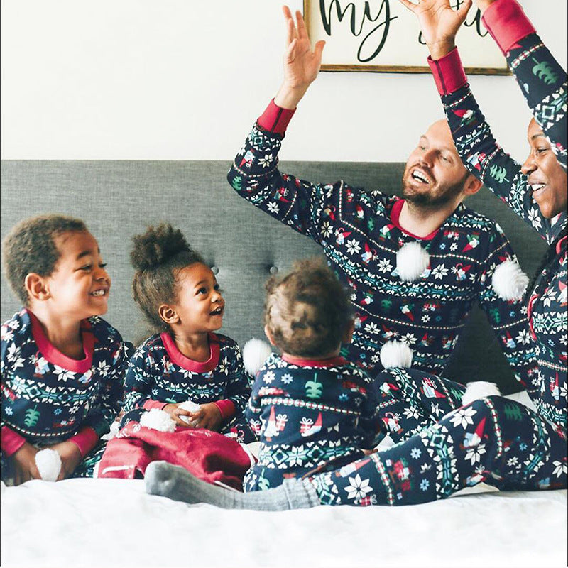 R&B | Weihnachtsherz Weihnachts-Pyjamas Navy Damen