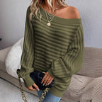 Damen Relaxed Fit Strickpullover R&B