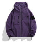 Damen Technische Outdoor-Jacke mit Verstellbarem Kapuzensystem und Multifunktionalen Taschen R&B