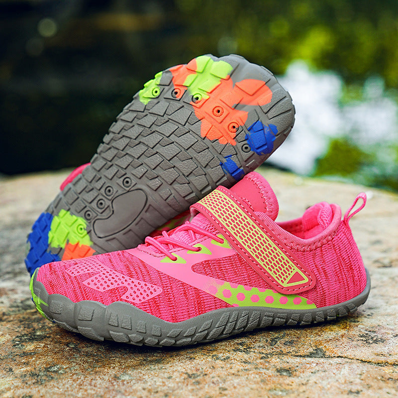 Damen Multifunktionale Sport-Sneaker mit rutschfester Sohle und elastischem Schnürsystem