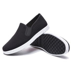 Damen vielseitige und komfortable Slip-On Sneakers mit elastischem Design R&B