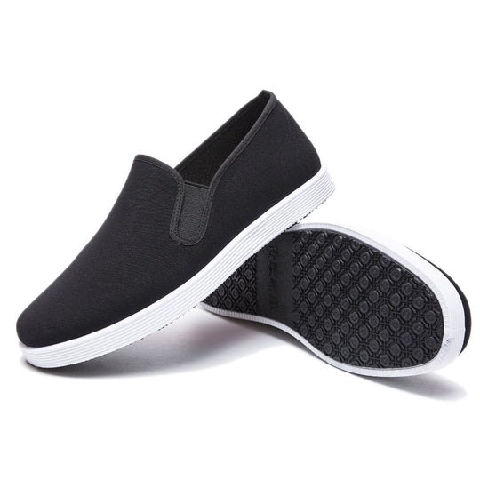 Damen vielseitige und komfortable Slip-On Sneakers mit elastischem Design R&B
