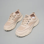 Damen trendige Sneaker mit robustem Profil und atmungsaktiver Obermaterialstruktur R&B