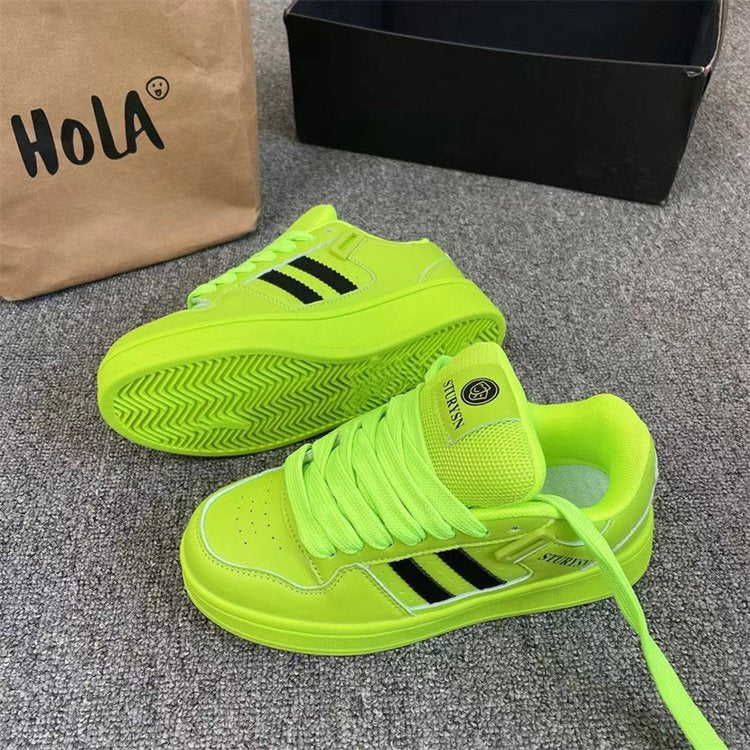 Damen Sportliche Sneaker im futuristischen Design mit atmungsaktiven Einsätzen R&B