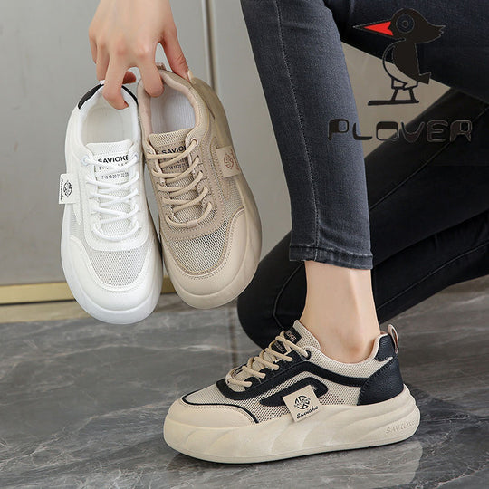Damen Sportliche Sneakers mit ergonomischer Dämpfung und atmungsaktiver Oberflächenstruktur R&B