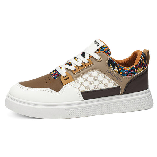 Damen Stylische Sneaker mit einzigartigem Geometrischen Design R&B