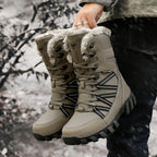 Damen Winterboots mit isolierendem Innenfutter und rutschfester Sohle R&B