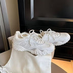 Damen Sportliche Sneaker mit atmungsaktivem Obermaterial und rutschfester Sohle R&B