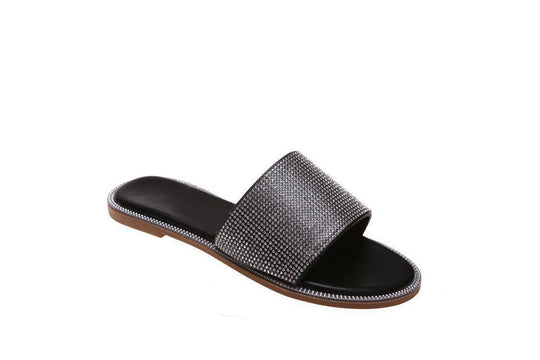 Damen Glitzernde Freizeitsandalen R&B