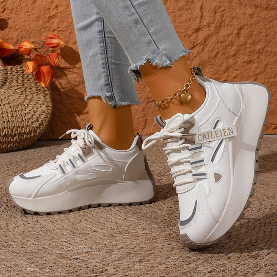 Damen Sportliche Sneaker mit atmungsaktiven Einsätzen R&B