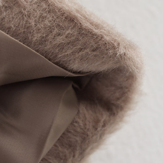 Damen lässige Teddyjacke mit Knopfleiste und aufgesetzten Taschen R&B